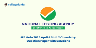 JEE Main 2025 April 4 Shift 2 Chemistry Question Paper, Exam Analysis, and Answer Keys (Available)